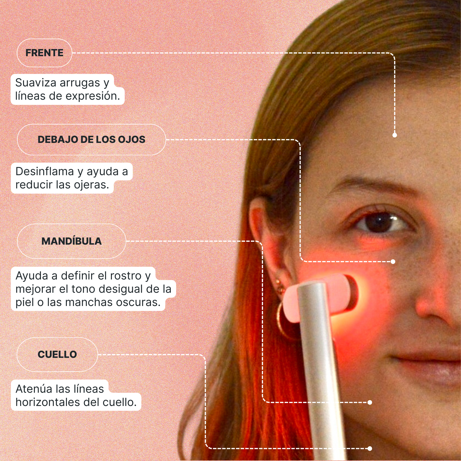 Dispositivo LumaSkin: Transforma tu piel con 10 minutos al día